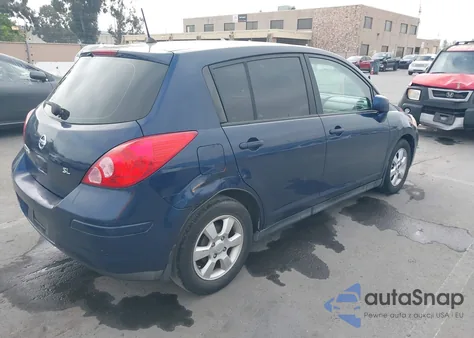2008 Nissan Versa 1.8Sl из США, поврежденный, VIN 3N1BC13E08L378656